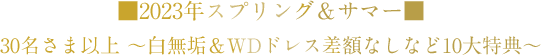 91.5万円相当ご優待 2023年1月～3月限定プラン